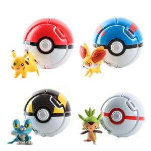 4-Piece TOMY Pokémon Elf Ball Set