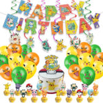 Pokémon Birthday Party Tableware Set
