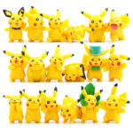 18-Piece Pokémon Pikachu Action Figure Set