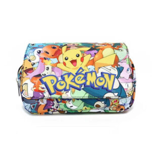 Pokémon Cartoon Large Capacity Pencil Case