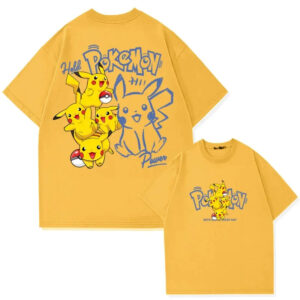 2025 Pikachu Anime Graphic T-Shirt