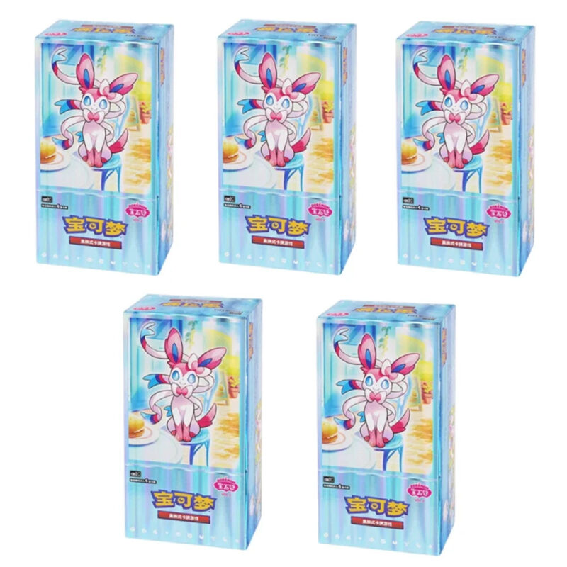 5pcs Genuine Pokémon TCG Cards