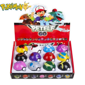 Pokémon Figure Set – 12pcs Pikachu & Poké Ball Collection