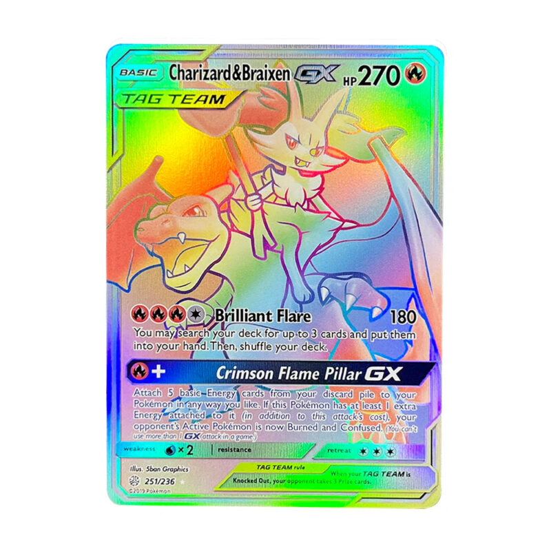 Holographic PKM Battle Cards