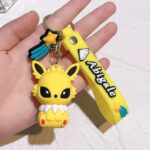 Cute Pokémon Eeveelution Keychain