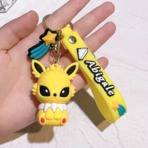 Cute Pokémon Eeveelution Keychain