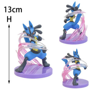 13cm Riolu & Lucario Pokémon Action Figures